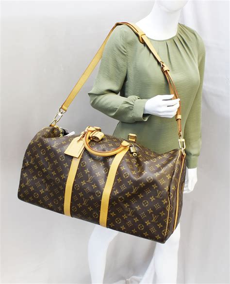 lv keepall 55 bandouliere|louis vuitton keepall 25.